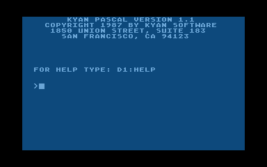 Kyan Pascal atari screenshot